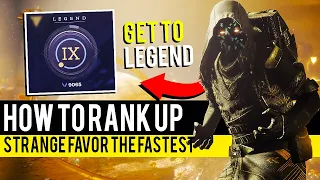 Strange Favor Guide! Fastest Way To Rank Up | Destiny 2 30th Anniversary Pack
