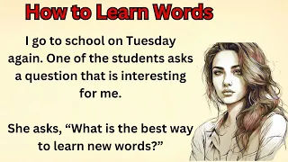 How to Learn Words || How To Learn English || Graded Reader || Improve Your English || Learn English