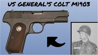 Colt M1903 Presented to US General (101st Airborne)