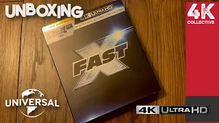 Fast X 4k UltraHD Blu-ray Icon Edition (Walmart Exclusive) unboxing