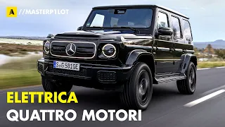 Mercedes CLASSE G 580 elettrica | Con QUATTRO motori fa cose ASSURDE. Da 170.000 euro