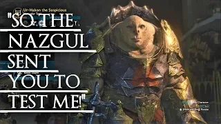 Shadow of War: Middle Earth™ Unique Orc Encounter & Quotes #196 THIS SUSPICIOUS OLOG AND THE NAZGUL