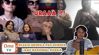 REAKSI ORANG RUSSIA PAS DENGERIN AKU NYANYI RUSSIAN NATIONAL ANTHEM | OmeTV International