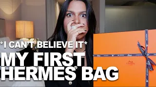 MY FIRST HERMES UNBOXING!!! | MY FIRST HERMES KELLY 25 *UNICORN OF ALL BAGS *| Maria Teresa Lopez