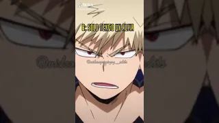 Pov: A Bakugou le gustas pero no lo quiere demostrar unu 💣💥 💓 Autora: @videosgraciozoz__edits