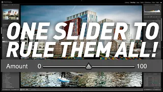 Control your edits with one slider in Lightroom using this trick!