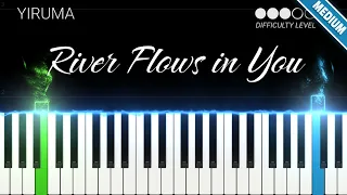 River Flows in You - Yiruma | INTERMEDIATE Piano Tutorial