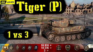 World of Tanks Tiger (P) Replay - 7 Kills 3.6K DMG(Patch 1.6.1)