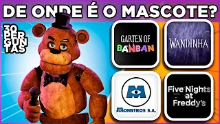 🎃 DE ONDE É ESSE MONSTRO? Especial de Halloween! fnaf | Doors | Wandinha | #quiz #macaquiz