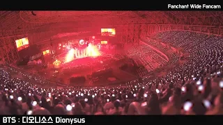 BTS : 디오니소스 dionysus : 아미 파워 떼창 ARMY powerful fanchant : 넓은 직캠 wide fancam