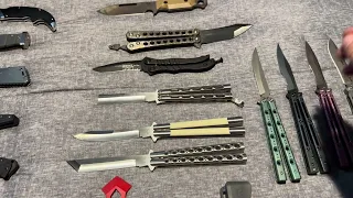 Knife collection 2024