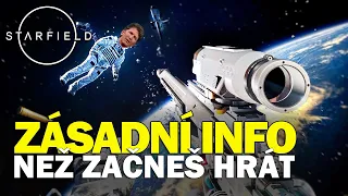 STARFIELD | Zásadní info, než začnete hrát!