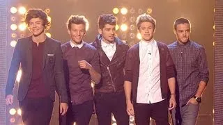 One Direction's guest appearance - The X Factor UK 2012