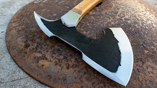 Making a Tomahawk from a Plow Disc