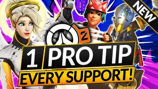 1 BEST TIP for EVERY SUPPORT HERO (Updated) - Improve Fast! - Overwatch 2 Guide