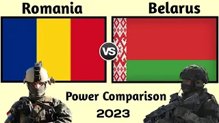 Romania vs Belarus Military Power Comparison 2023 | Belarus vs Romania | world military power