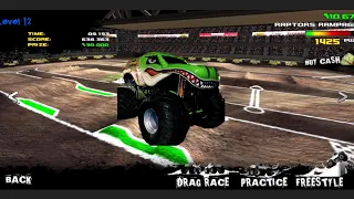 Monster Truck Destruction but i play as Raptors Rampage Level 12 (Hacker's edition) 🤯