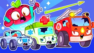 Oh No! My Car is Sick 🚗😭 Doctor Take Care of the Truck || Cartoons by Pit & Penny Stories🥑✨