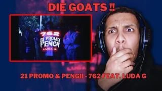 DIE GOATS ! || 21 Promo & Pengii - 762 feat. Luda G (Official Music Video) REACTION !!