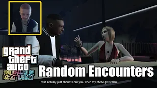 Luis Meets Random Strangers-  GTA TBOGT Random Encounters