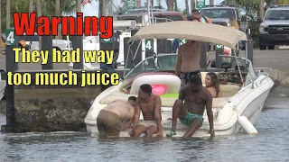 Warning! They Had Too Much Fun at the Sand Bar | Miami Boat Ramps | Wavy Boats | Broncos Guru