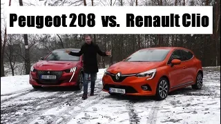 Peugeot 208 vs. Renault Clio !POROVNÁNÍ! - /Rendl Megič 38/