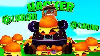 MANGIO IL PANINO HACKER DA 1.000.000€ SU ROBLOX!!