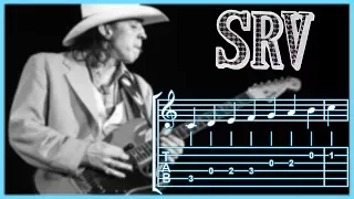 How to play the fast Lick of Little Wing  | Steve Ray Vaughan SRV