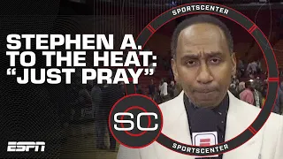 Just pray 🤷‍♂️ Stephen A. on how the Heat can win with Jokic playing like this | SportsCenter