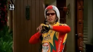 Two and a Half Men - Alan the 'Bicyclist' [HD]