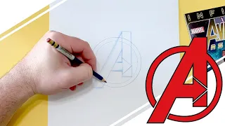 You Can Draw The Avengers' Icon! | Marvel Draw!