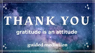 TRUST THE UNIVERSE By Making Space For Gratitude | 15 MIN Gratitude Meditation