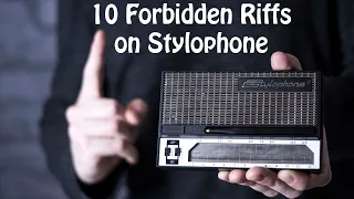 10 Forbidden Riffs On Stylophone (can you guess them all?)