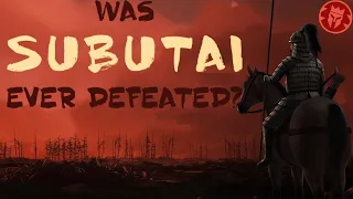 Was Subutai Ever Defeated in Battle? - Medieval history #shorts