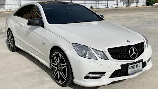 ราคา1,259,000 ปี2012 Mercedes-Benz E200 CGI Coupe AMG Dynamic w207ไมล์ 105,xxx km. Book/key ครบ