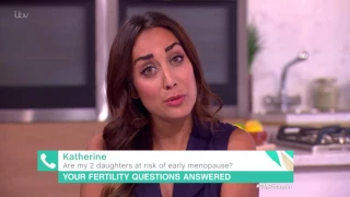 Are My Two Daughters At Risk Of An Early Menopause? | This Morning