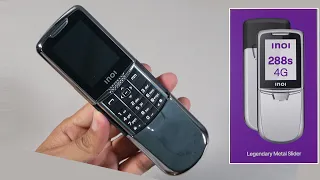 Inoi 288s 4G unboxing, is it Nokia 8800 reborn ?