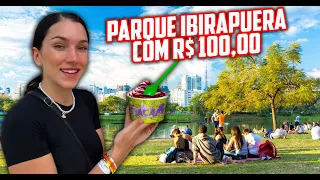 O QUE DÁ PRA COMER COM R$100,00 NO IBIRAPUERA?!