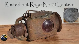 1912 Rayo Pony Lantern No 21 Restoration / Rebuild