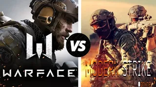 Modern Strike Online Vs WarFace Global Operations Graphics Comparison