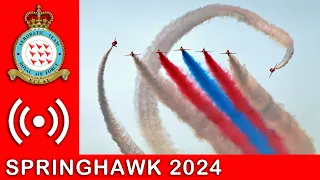 🔴 🅻🅸🆅🅴 | RED ARROWS Springhawk 2024 | With Intercom