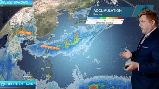 Westpacwx Tropical Update, LPA forming west of the Philippines and frontal update