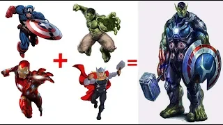 Marvel and Dc Superheroes/Villains Fusion NEW!