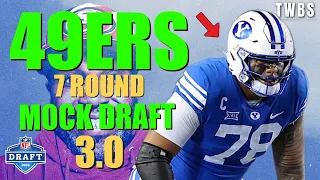 2024 San Francisco 49ers Nfl Mock Draft 3 - Full 7 Rounds With Trades!