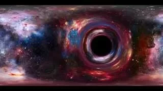 Orbiting and falling into a Black Hole 360° VR