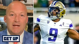 GET UP | "It's the right decision" - Tim Hasselbeck on why Falcons draft Michael Penix Jr. can work