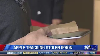 Apple is tracking iPhones stolen from its stores