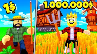 СОЗДАЛ САМЫЙ БОГАТЫЙ ОГОРОД И ФЕРМУ В МИРЕ! ROBLOX Garden Tycoon