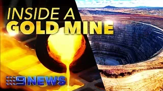 See where gold comes from | Nine News Australia