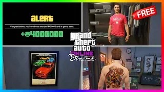 GTA 5 Online The Diamond Casino & Resort DLC Update - FREE REWARDS! Money Gifts, Rare Items & MORE!